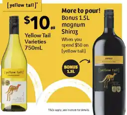 Ritchies Yellow Tail Varieties offer