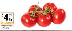 Supabarn Truss tomatoes offer
