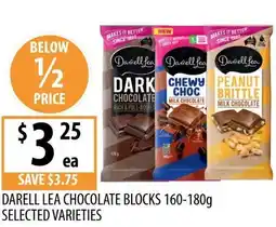 Supabarn Darell lea chocolate blocks offer