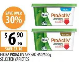 Supabarn Flora proactiv spread offer