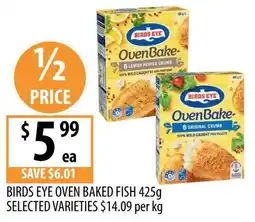 Supabarn Birds eye oven baked fish offer