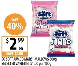 Supabarn So soft jumbo marshmallows offer