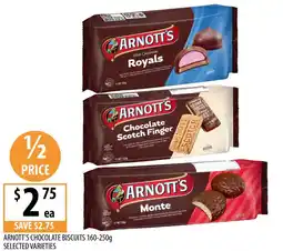 Supabarn Arnott's chocolate biscuits offer