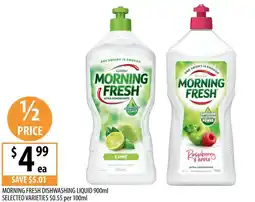 Supabarn Morning fresh dishwashing liquid offer
