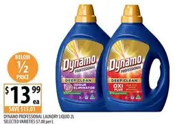 Supabarn Dynamo professional laundry liquid offer