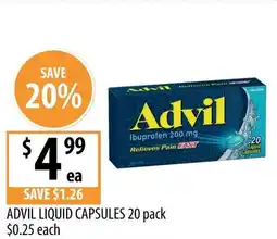 Supabarn Advil liquid capsules offer