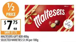 Supabarn Maltesers gift box offer
