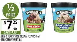 Supabarn Ben & jerry's ice cream offer