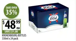 Supabarn Kronenbourg bottles offer