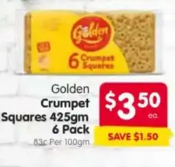 Spar Golden Crumpet Squares offer