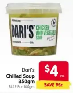 Spar Dari's Chilled Soup offer