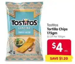 Spar Tostitos Tortilla Chips offer