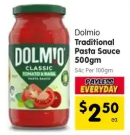 Dolmio Traditional Pasta Sauce