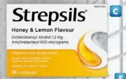 Spar Strepsils Sore Throat Antibacterial Lozenges offer