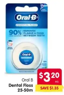 Spar Oral B Dental Floss offer