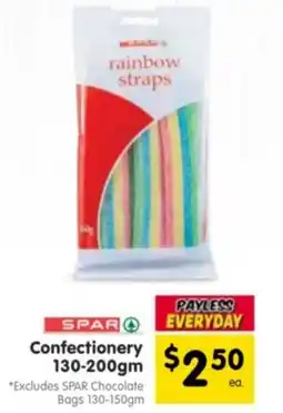 Spar Confectionery offer