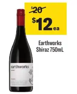 Liquorland Earthworks Shiraz offer