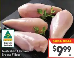 Supa Valu Australian Chicken Breast Fillets offer