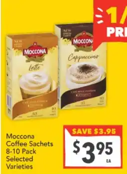 Supa Valu Moccona Coffee Sachets offer