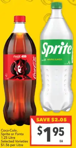Supa Valu Coca-Cola, Sprite or Fanta offer