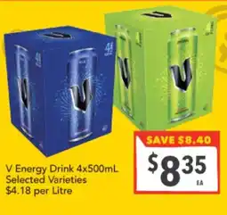 Supa Valu V Energy Drink offer