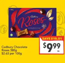 Supa Valu Cadbury Chocolate Roses offer