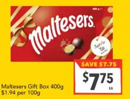 Supa Valu Maltesers Gift Box offer
