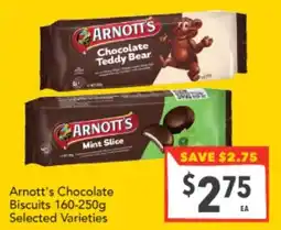 Supa Valu Arnott's Chocolate Biscuits offer