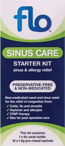 Pharmacy Best Buys Flo Sinus Care Starter Kit offer