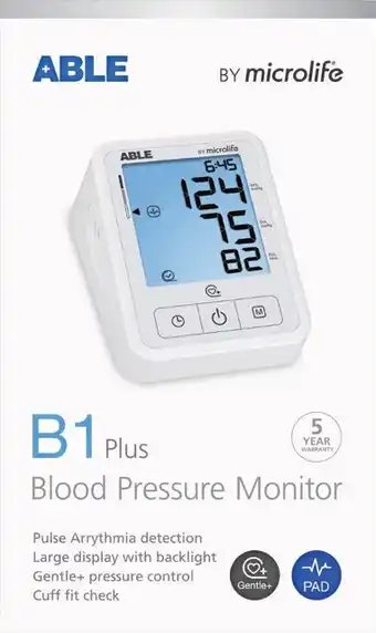 Pharmacy Best Buys Able B1 Plus Blood Pressure Monitor offer