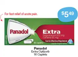 Pharmacy Best Buys Panadol offer
