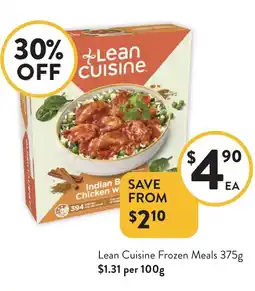 Foodworks Lean Cuisine Frozen Meals offer