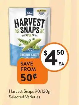 Foodworks Harvest Snaps offer