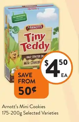 Foodworks Arnott's Mini Cookies offer