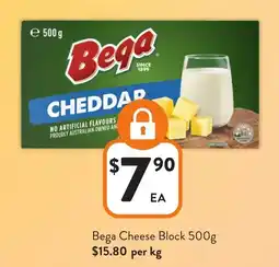 Foodworks Bega Cheese Block offer