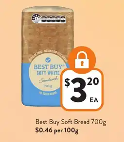 Foodworks Best Buy Soft Bread offer