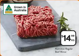 Foodworks Australian Regular Beef Mince offer