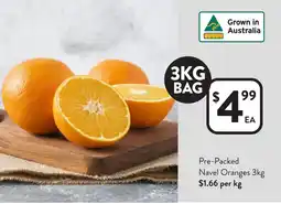 Foodworks Navel Oranges offer