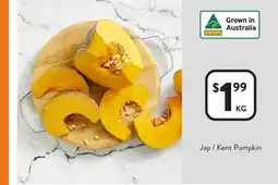 Foodworks Jap/Kent Pumpkin offer