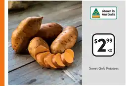 Foodworks Sweet Gold Potatoes offer