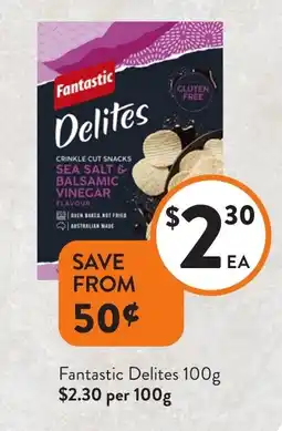 Foodworks Fantastic Delites offer