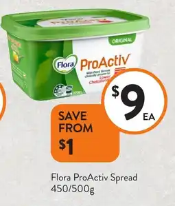 Foodworks Flora ProActiv Spread offer
