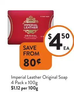 Foodworks Imperial Leather Original Soap offer