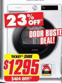 The Good Guys Smart Heat Pump Dryer offer