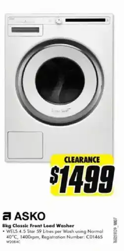 The Good Guys Classic Front Load Washer offer