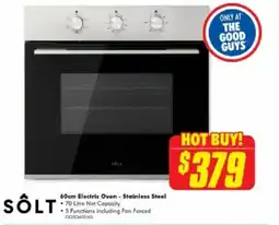 The Good Guys Electric Oven - Stainless Steel offer