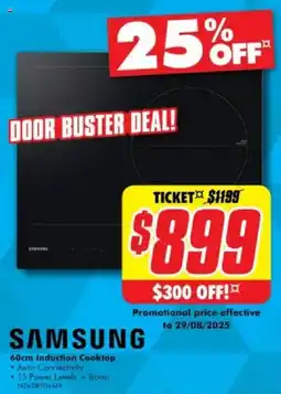 The Good Guys Induction Cooktop offer