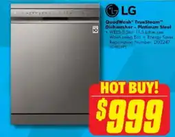 The Good Guys Dishwasher - Platinum Steel offer