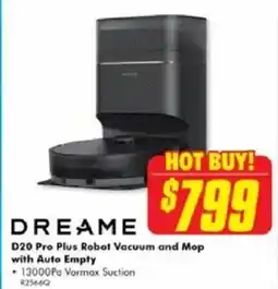 The Good Guys D20 Pro Plus Robot Vacuum and Mop with Auto Empty offer