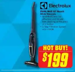The Good Guys Electrolux pure well q7 reach stick vacuum offer
